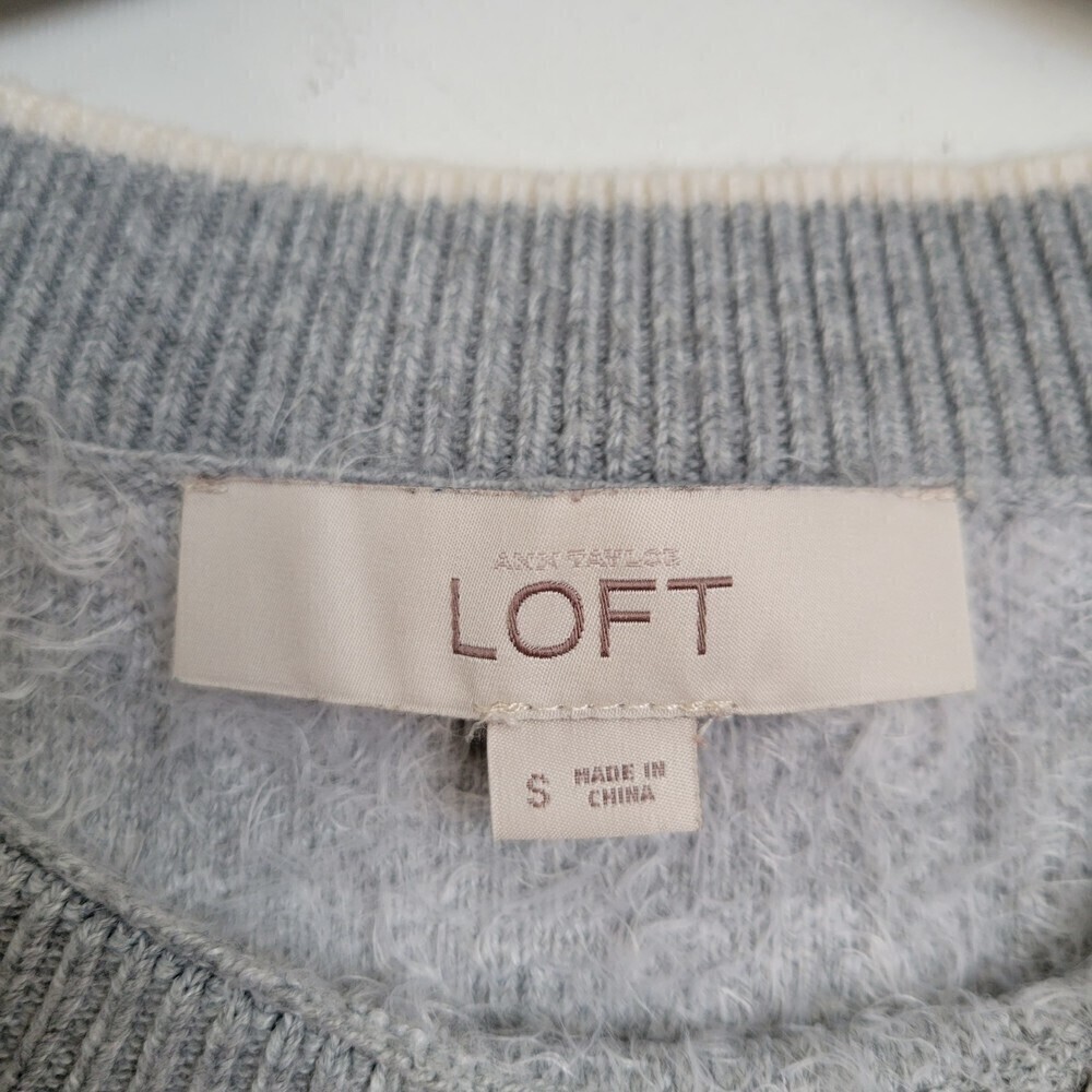 Loft Alpine Triangle Geometric Pattern Furry Long… - image 8